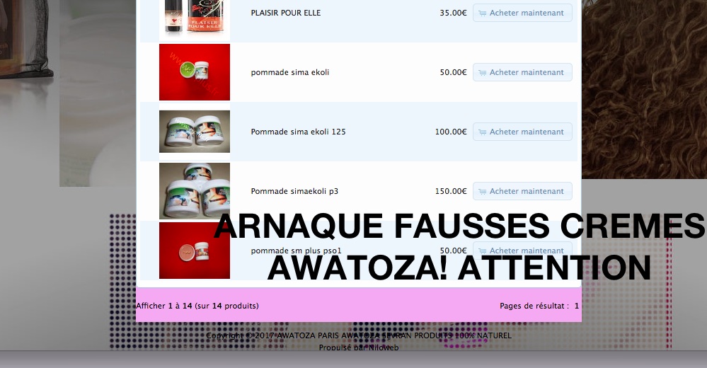 POMMADE AWATOZA
